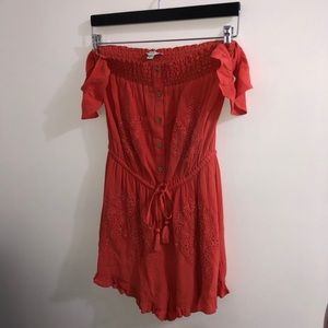 American Eagle Off-The-Shoulder Romper